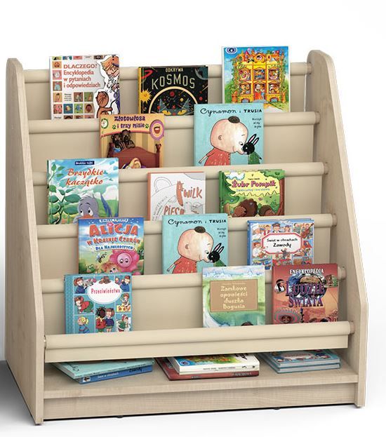Bookcase with Fabric Partitions by NOVUM