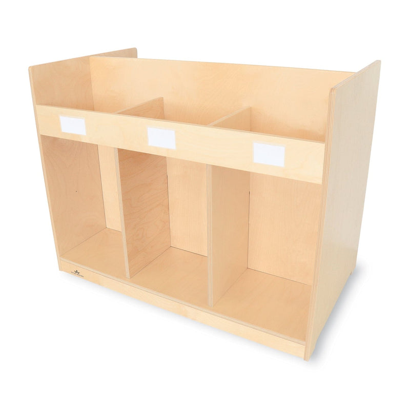 Whitney Brothers Book Display Mobile Library Book Cabinet