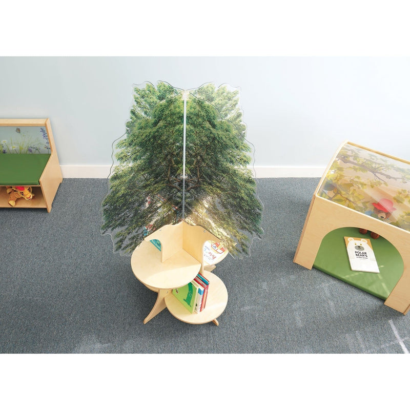 Whitney Brothers Bookcases & Standing Shelves Nature View Tree Book Shelf