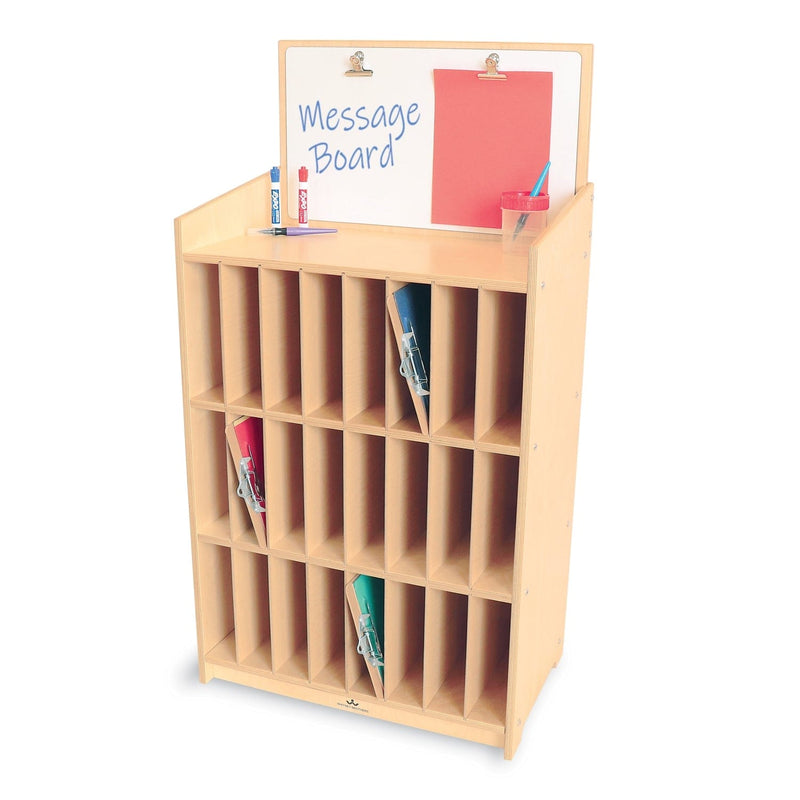 Whitney Brothers Cabinets & Storage Mail And Message Sign-In Center
