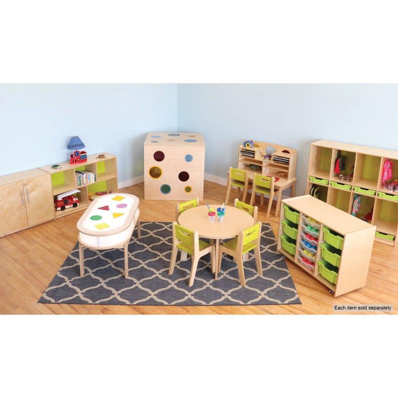 Whitney Brothers CH0284 Whitney Plus Green Tray Storage Cabinet