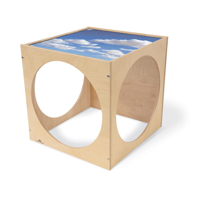 Whitney Brothers Playhouses Toddler Acrylic Sky Top Play House Cube