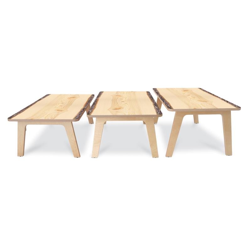 Whitney Brothers Seating Nature View Live Edge Rectangle Table 18H