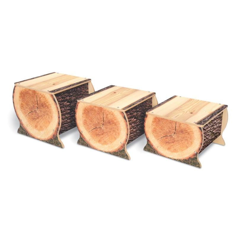 Whitney Brothers Seating Nature View Live Edge Small Log Bench 10H