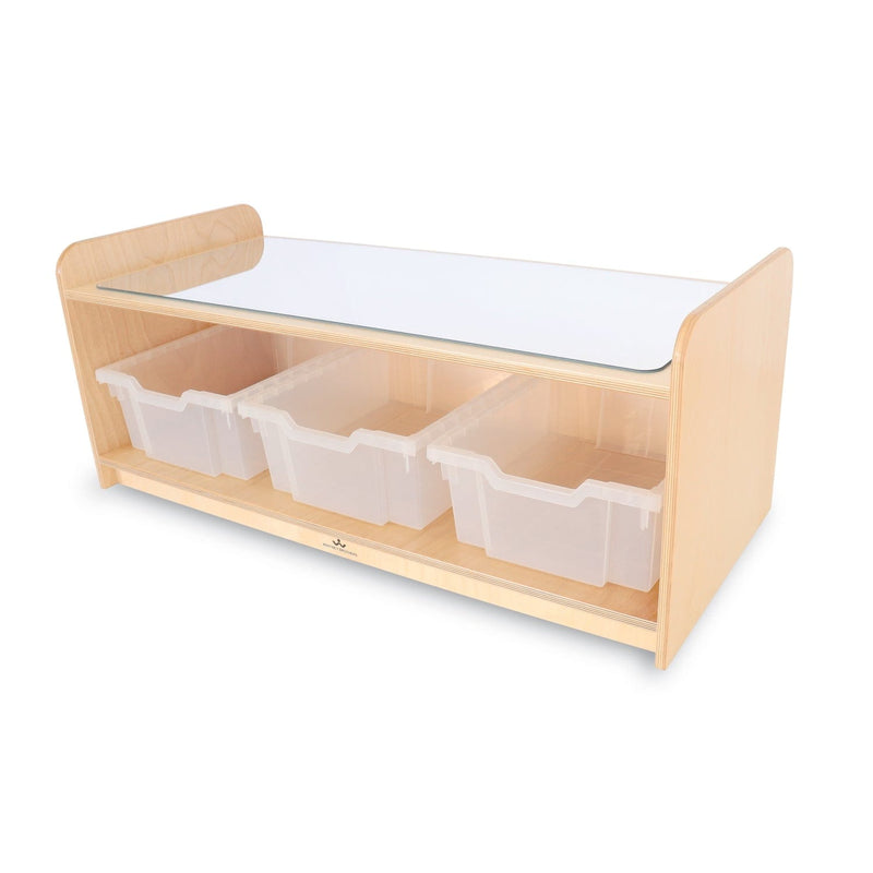 Whitney Brothers Storage & Organization Play Table With Mirror Top