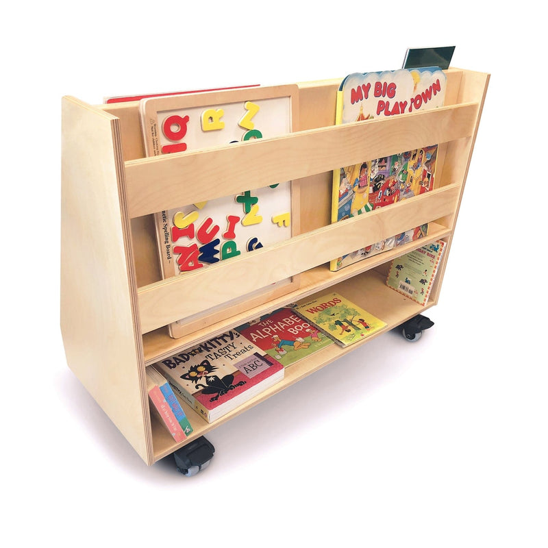 Whitney Brothers WB0136 Deluxe Two Sided Mobile Book Browser