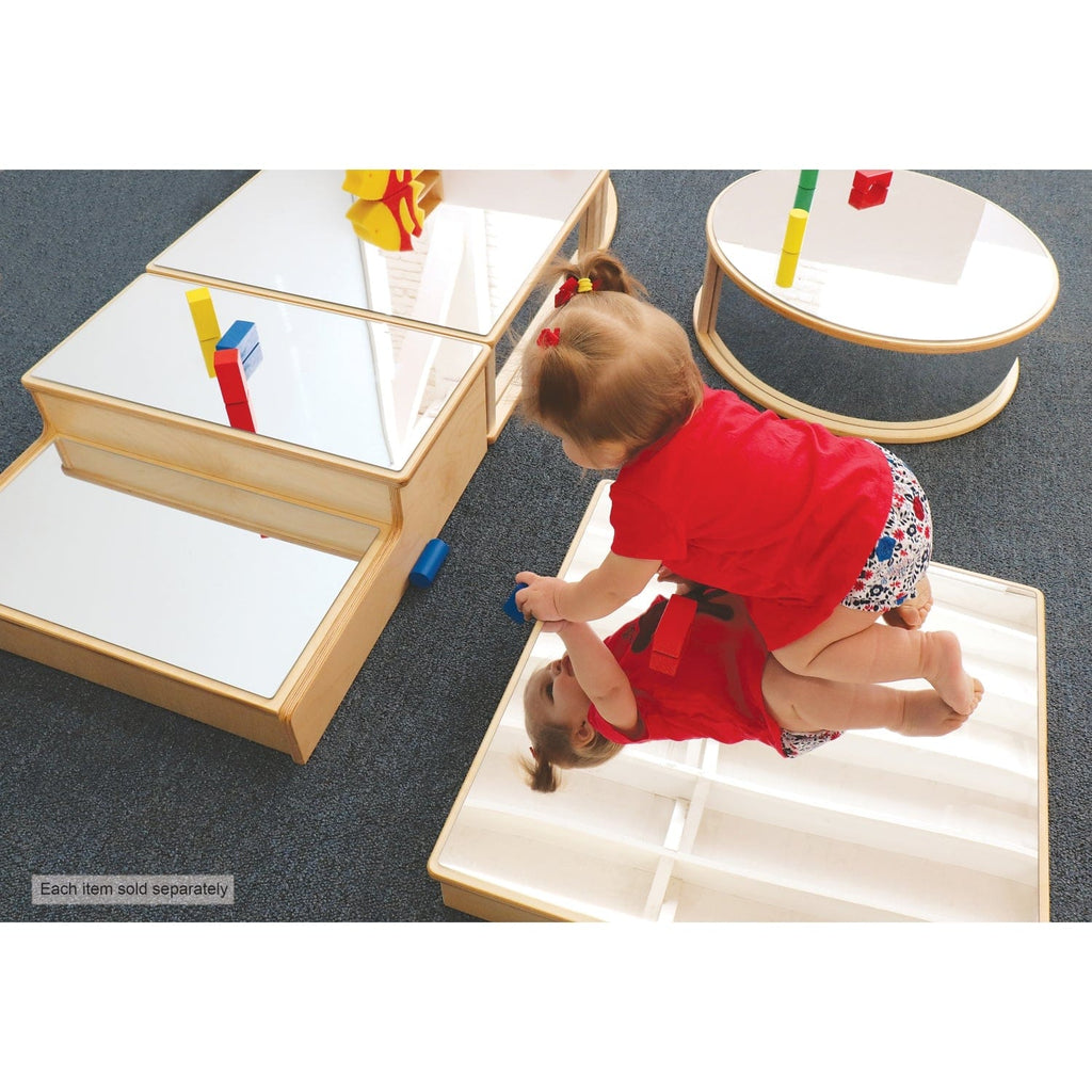Whitney Brothers WB0167 Square Infant Floor Mirror