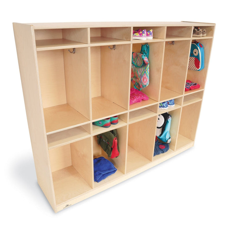 Whitney Brothers WB0196A 10 Section Coat Locker