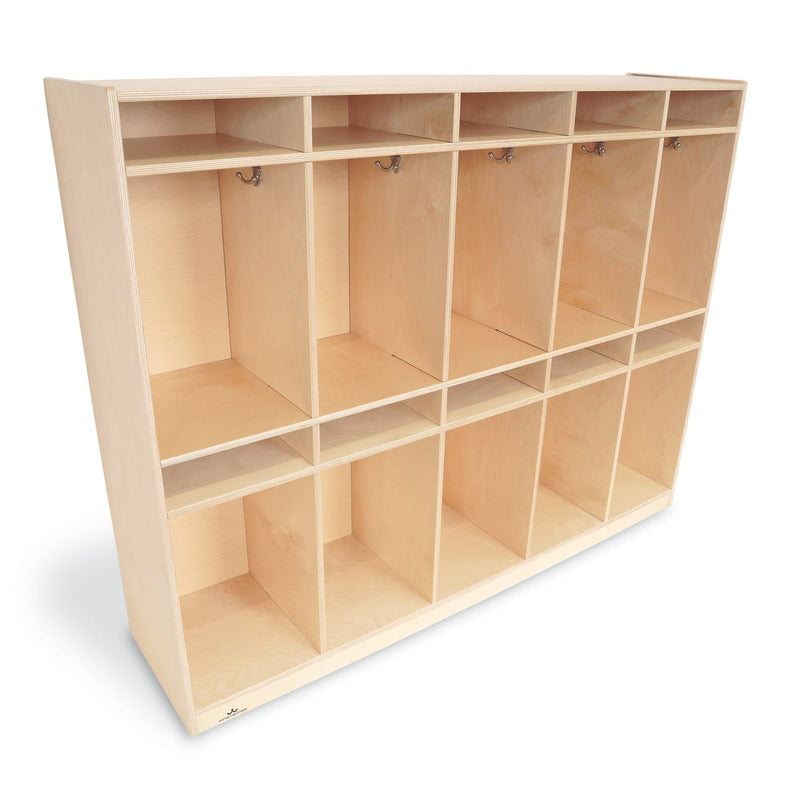 Whitney Brothers WB0196A 10 Section Coat Locker