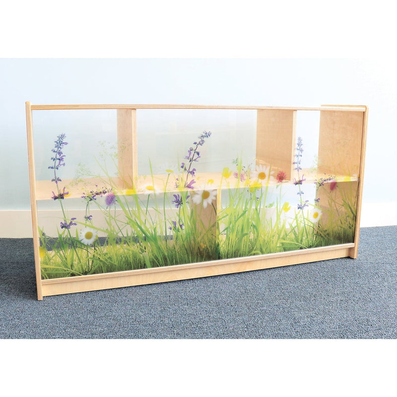 Whitney Brothers WB0247 Nature View Acrylic Back Cabinet 24H