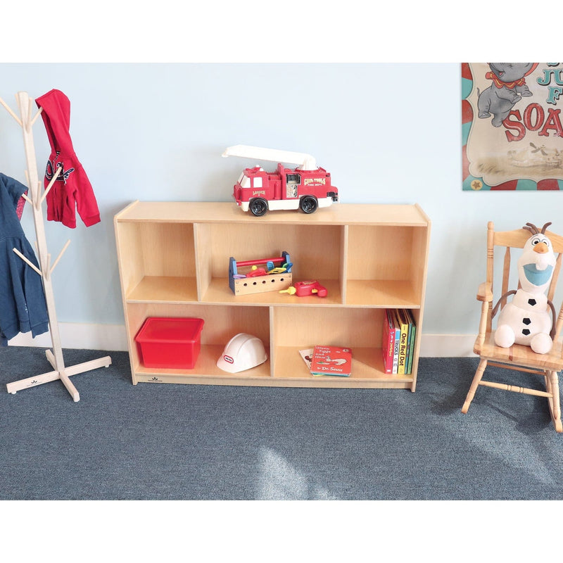 Whitney Brothers WB0353 Basic Single Storage Shelf Cabinet 36H