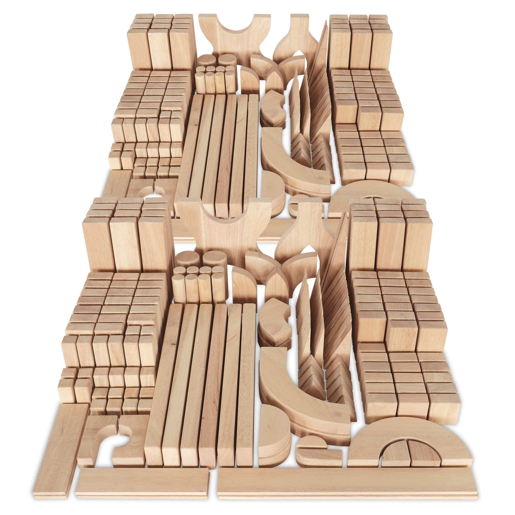 Whitney Brothers WB0371 340 Piece Half Unit Block Set