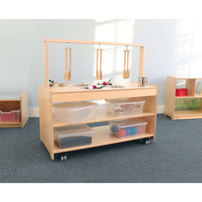 Whitney Brothers WB0384 Mobile Sensory Play Kitchen
