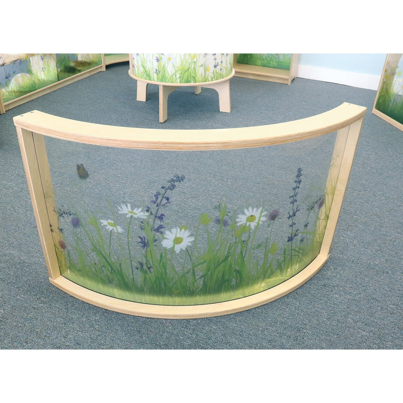 Whitney Brothers WB0517 Nature View Curved Divider Panel 24H
