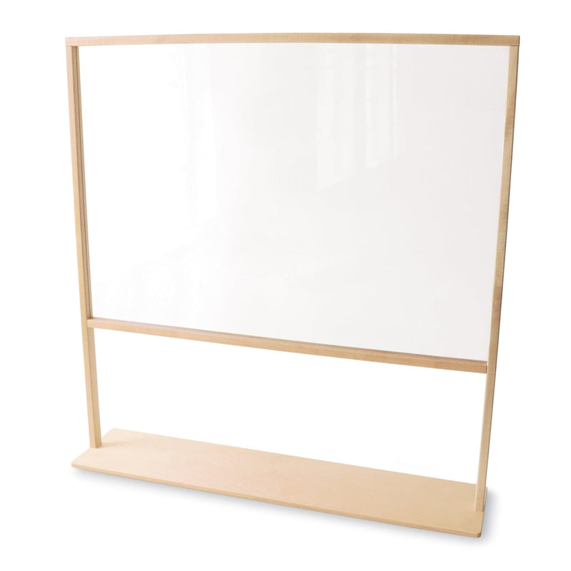 Whitney Brothers WB0533 Floor Standing Acrylic Partition 48"W