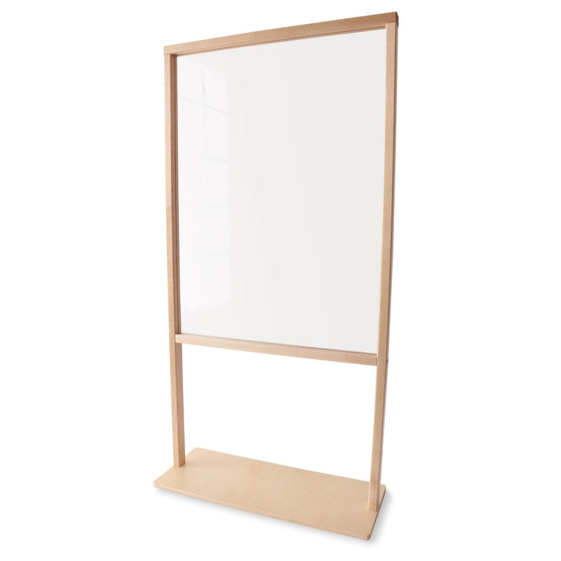Whitney Brothers WB0534 Floor Standing Acrylic Partition 25"W