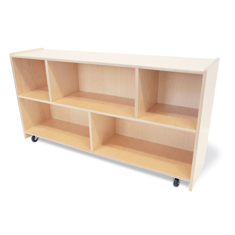 Whitney Brothers WB0653 Straight Back Mobile Storage Cabinet