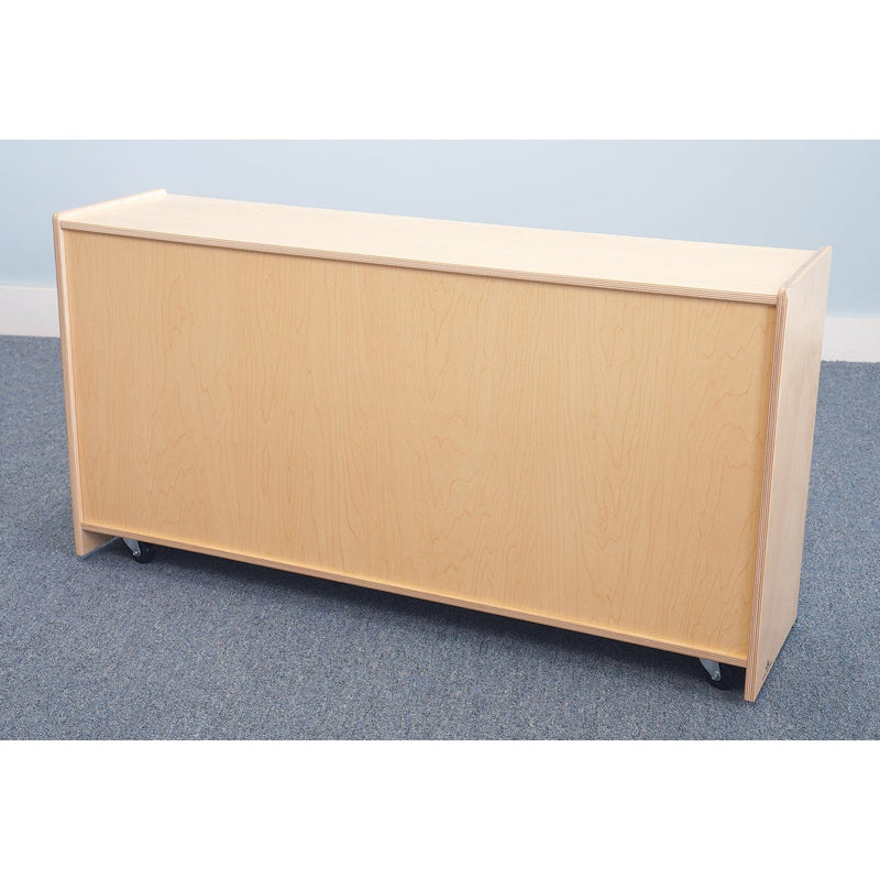 Whitney Brothers WB0653 Straight Back Mobile Storage Cabinet