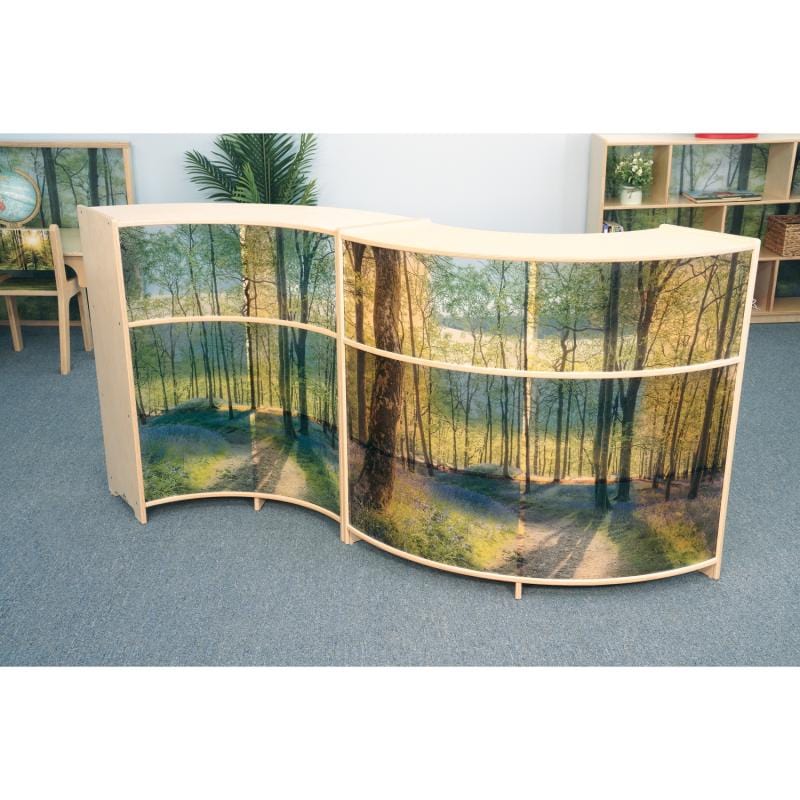 Whitney Brothers WB0654 Nature View Serenity Curve Out Cabinet - 36h