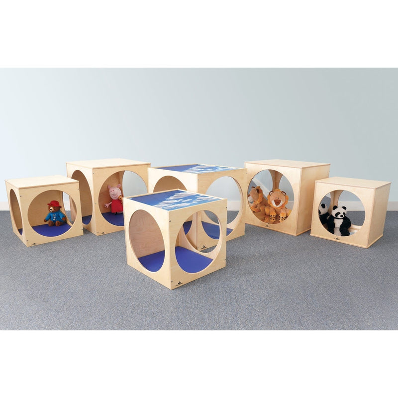 Whitney Brothers WB0692 Toddler Acrylic Sky Top Play House Cube