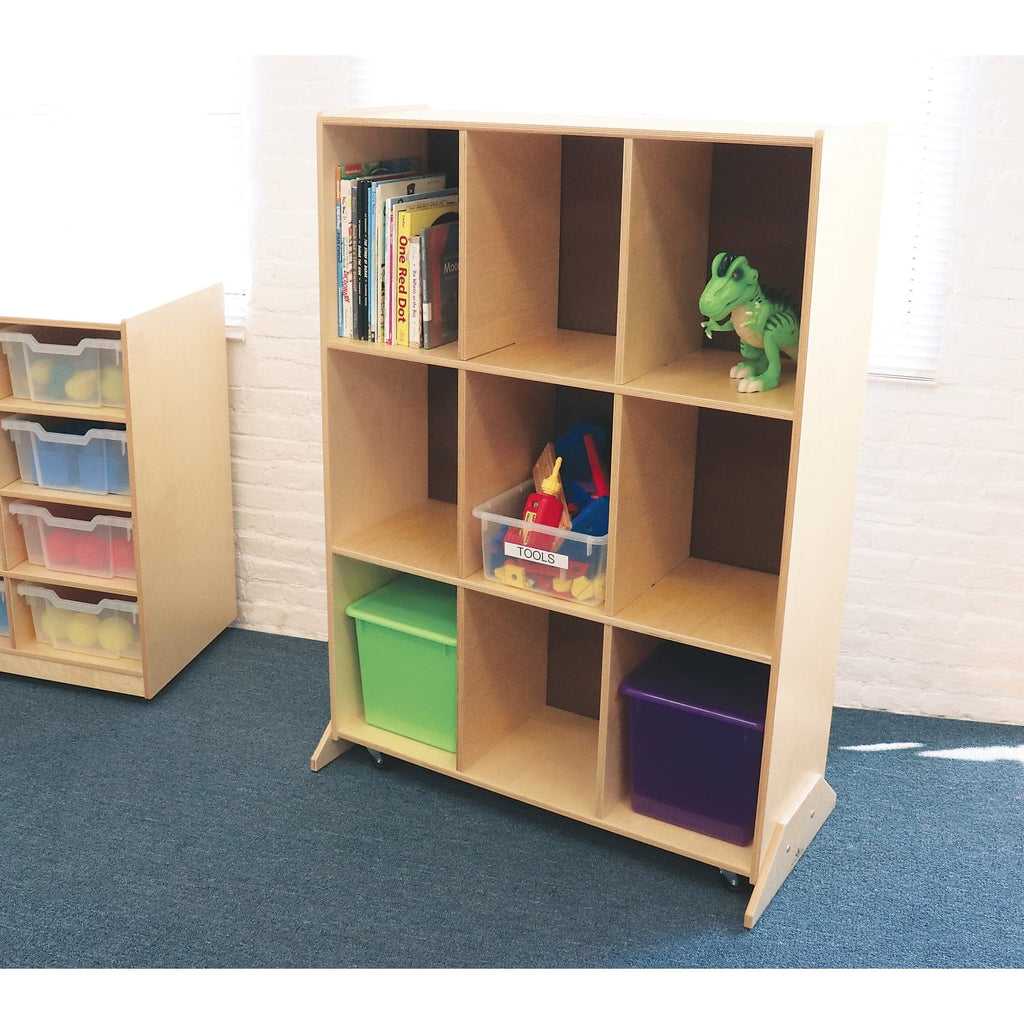 Whitney Brothers WB0809 Nine Cubby Storage And Teaching Center