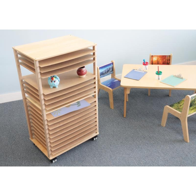 Whitney Brothers WB0878 Mobile Art Drying Rack