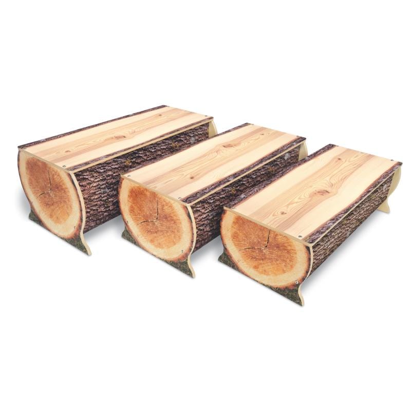 Whitney Brothers WB0898 Nature View Live Edge Log Bench 10H