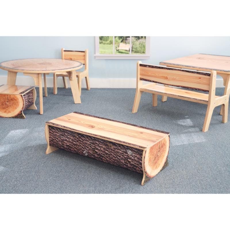 Whitney Brothers WB0898 Nature View Live Edge Log Bench 10H
