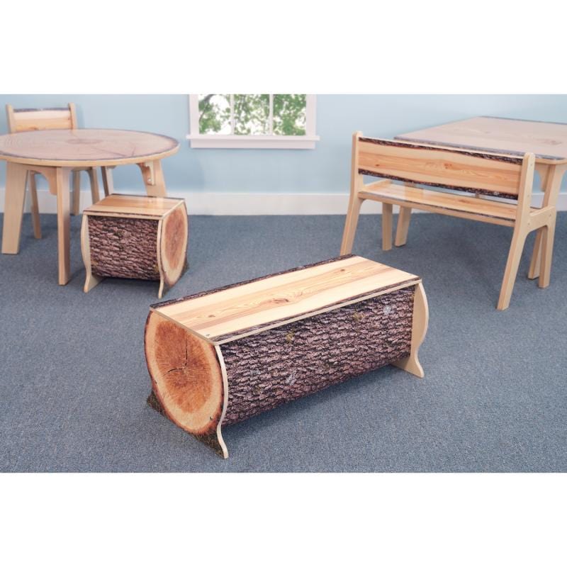 Whitney Brothers WB0899 Nature View Live Edge Log Bench 14H