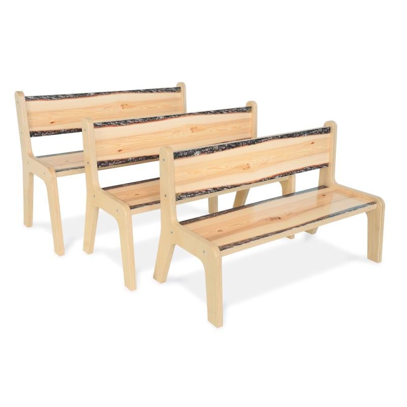 Whitney Brothers WB0908 Nature View Live Edge Bench 10H