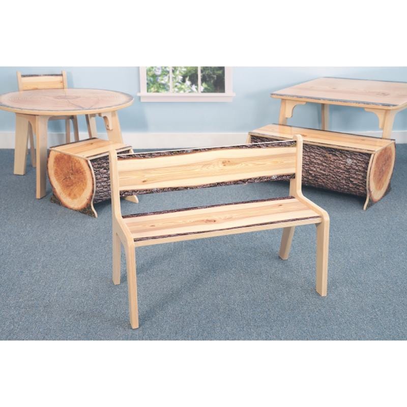 Whitney Brothers WB0917 Nature View Live Edge Bench 14H