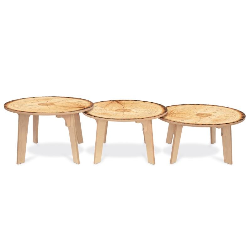 Whitney Brothers WB0932 Nature View Live Edge Round Table 18H