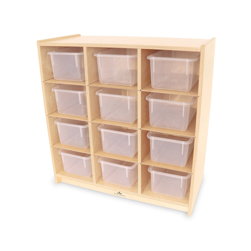Whitney Brothers WB1410 12 Cubby Storage Cabinet