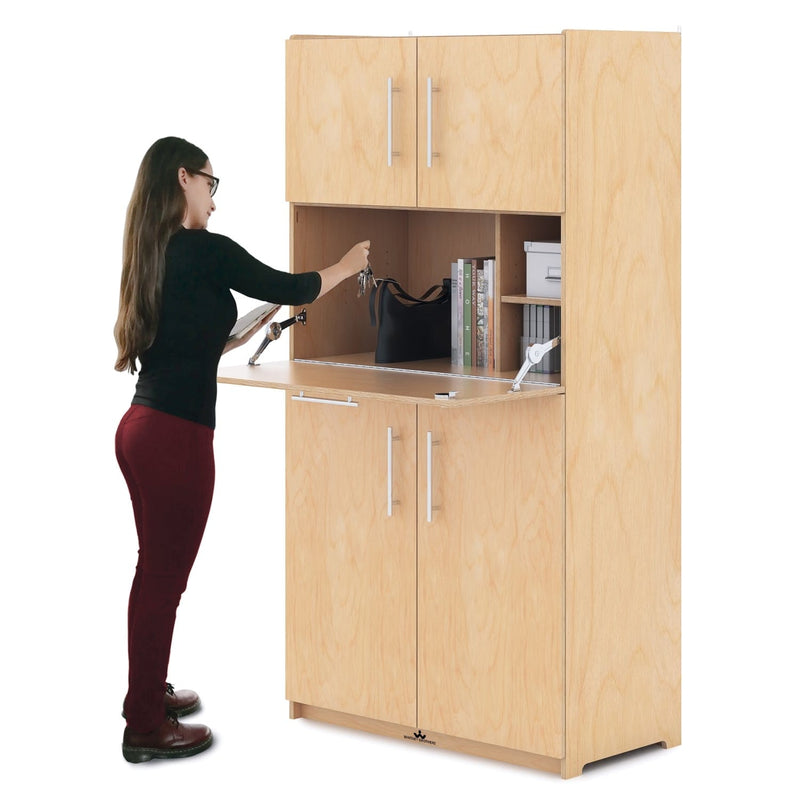 Whitney Brothers WB1819 Teachers Workstation Cabinet
