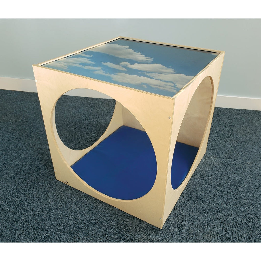 Whitney Brothers WB2122 Acrylic Sky Top Playhouse Cube With Floor Mat