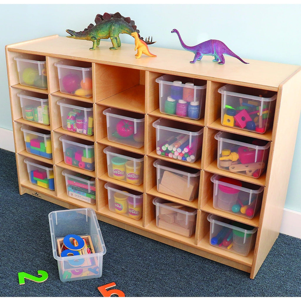 Whitney Brothers WB3251 Cubby Storage Cabinet With 20 Trays