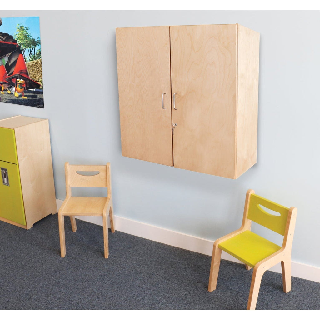 Whitney Brothers WB3535 Lockable Wall Mounted Cabinet