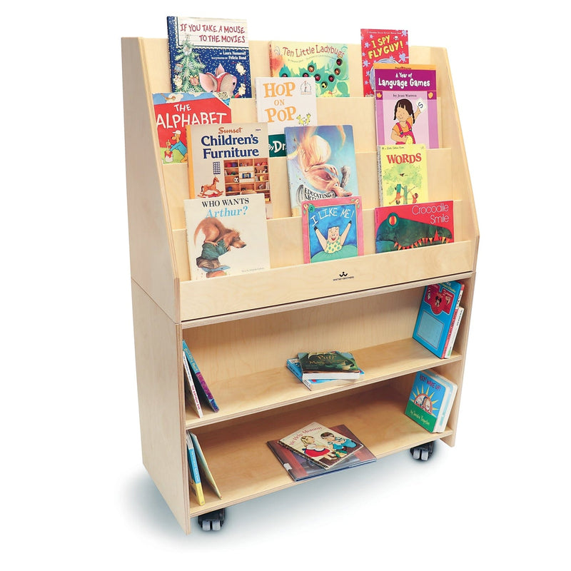 Whitney Brothers WB4132 Deluxe Mobile Book Library