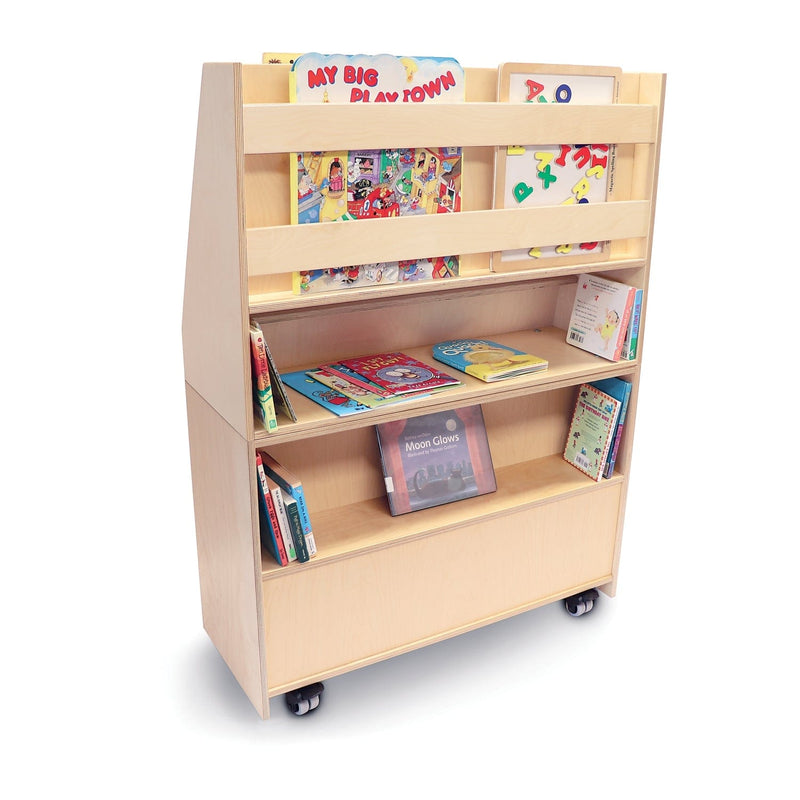 Whitney Brothers WB4132 Deluxe Mobile Book Library
