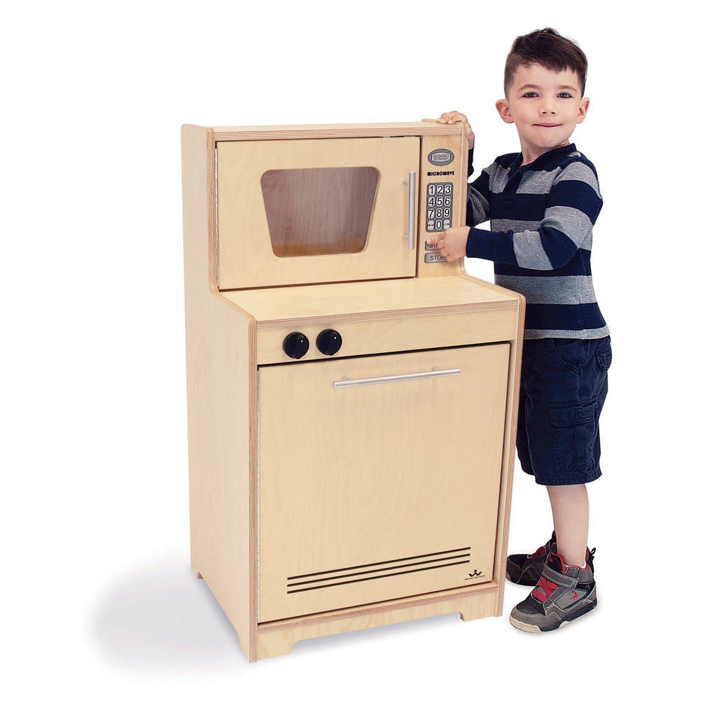 Whitney Brothers WB6410N Microwave And Dishwasher: Natural