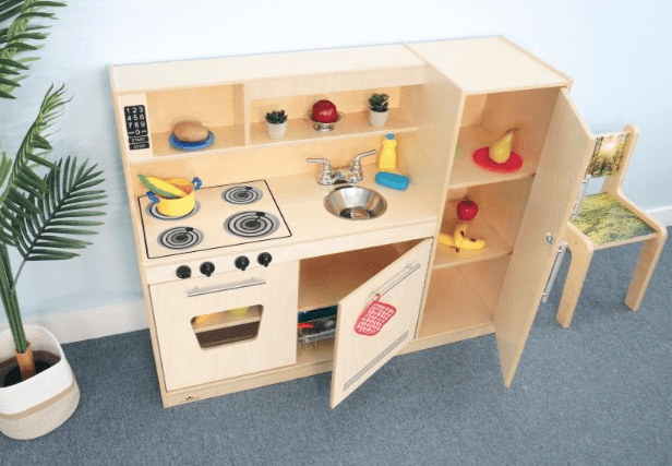 Whitney Brothers Contemporary Kitchen Combo - White or Natural