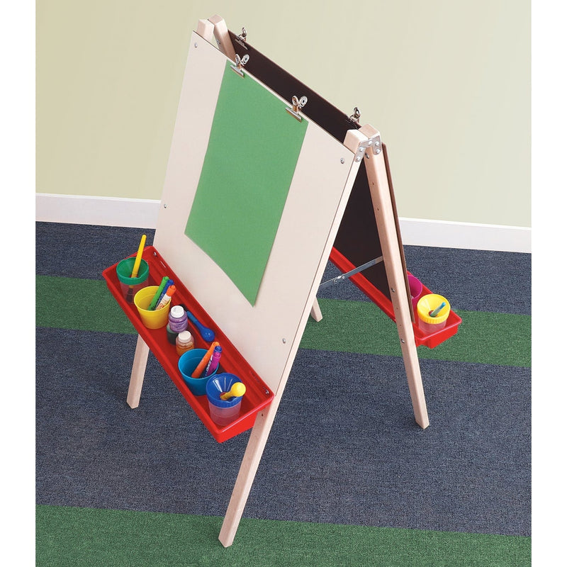 Whitney Brothers WB6800 Adjustable Double Easel With Dry Erase Panels