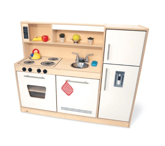 Whitney Brothers WB7451 Contemporary Kitchen Combo - White - WB7451