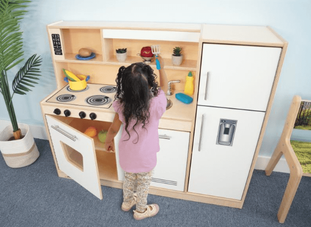 Whitney Brothers WB7451 Contemporary Kitchen Combo - White - WB7451