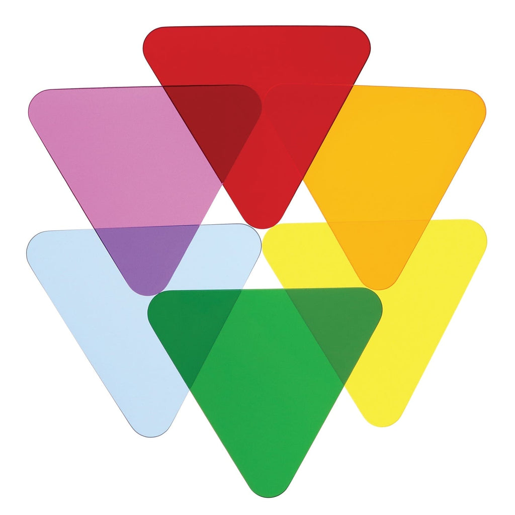 Whitney Brothers WB7724T Color Wheel Triangles - Set Of Six