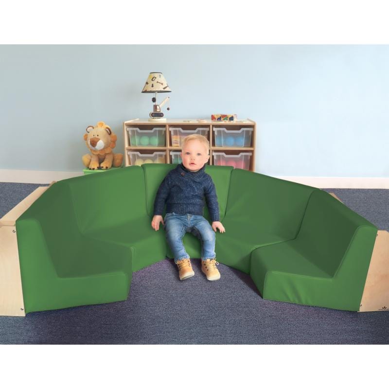 Whitney Brothers WB8510 Five Section Reading Nook