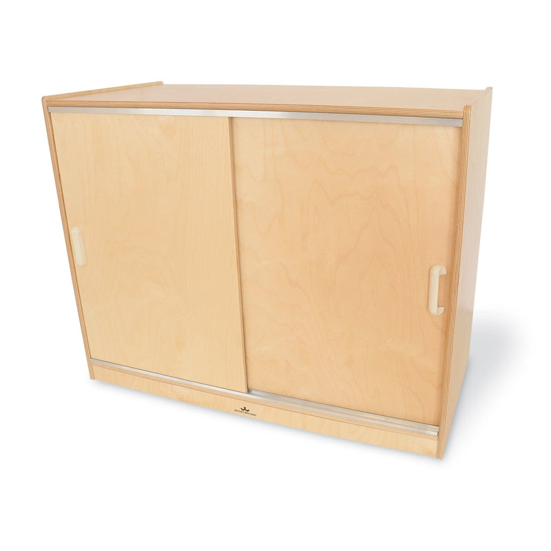 Whitney Brothers WB9698 Sliding Doors Storage Cabinet