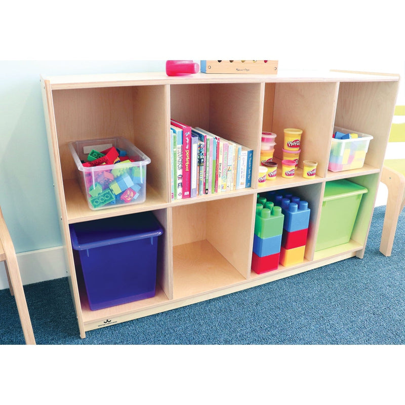 Whitney Brothers WB9972R Eight Cubby Backpack Storage Cabinet