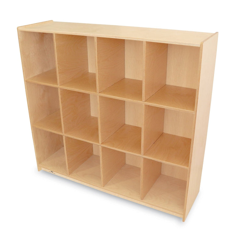 Whitney Brothers WB9982 12 Cubby Backpack Storage Cabinet