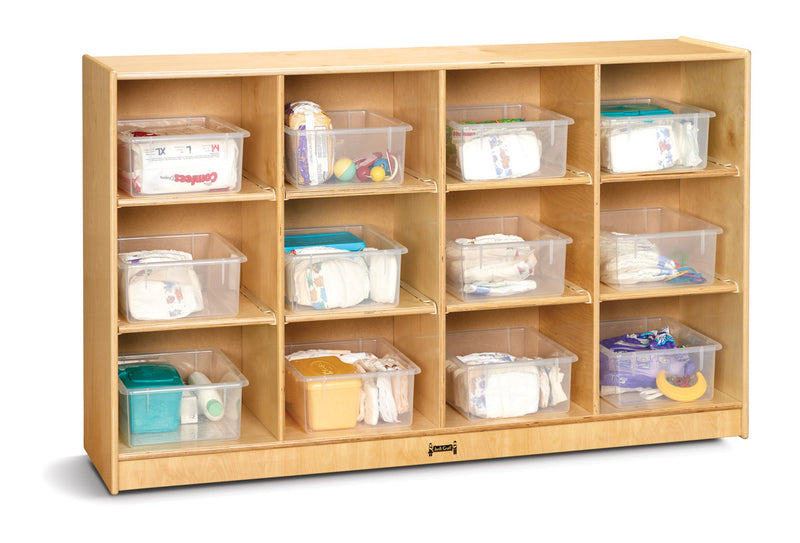 12 Tub Large Mobile Unit Jonti-Craft® - Clear, Color or No Tubs